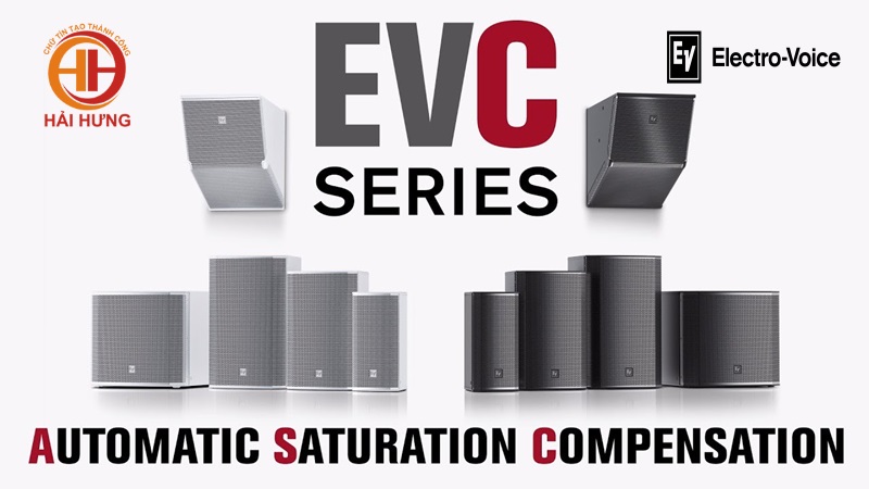 Sản phẩm thuộc dòng loa 2-way EVC của Electro Voice
