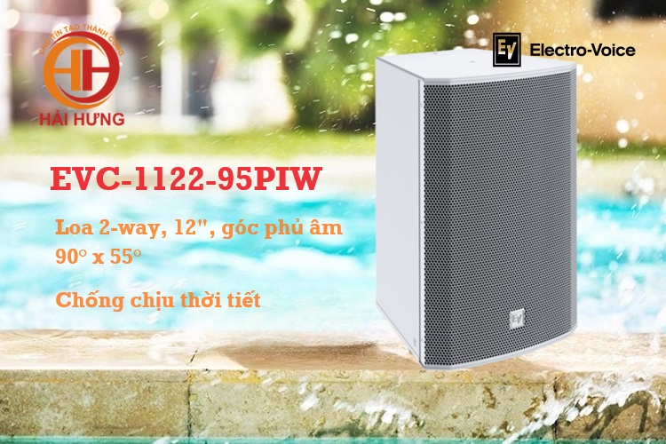 Một giải pháp tuyệt vời cho các ứng dụng âm thanh ngoài trời hay khu vực độ ẩm cao