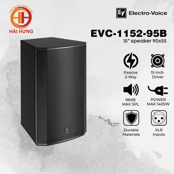 Các thông số chính của loa EVC-1152-95B phiên bản indoor