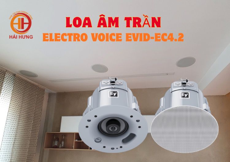 EVID-EC4.2 có thiết kế nhỏ gọn, đạt hiệu suất và tính thẩm mỹ cao