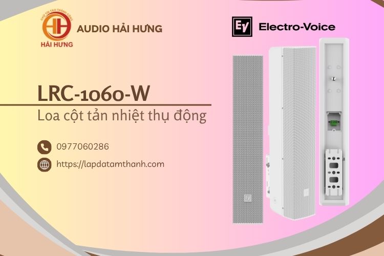 Loa cột tản nhiệt thụ động Electro Voice LRC-1060-W màu trắng