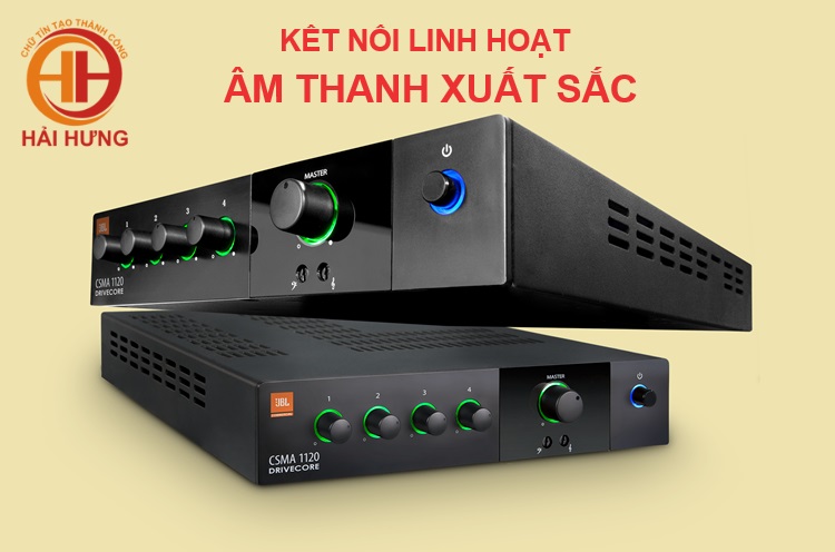 Khả năng kết nối linh hoạt, mang lại âm thanh xuất sắc