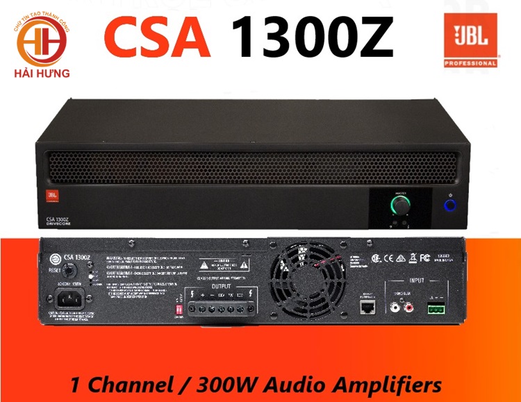Bộ khuếch đại 1 kênh với công suất đầu ra 300W