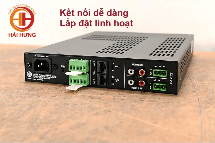 Dễ dàng kết nối và đáp ứng lắp đặt linh hoạt