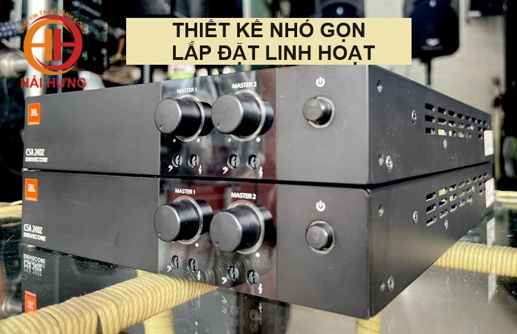 CSA 240Z có thiết kế nhò gọn với khả năng lắp đặt linh hoạt