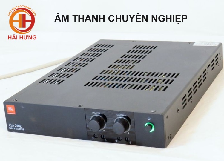 Ampli chất lượng cho các hệ thống âm thanh chuyên nghiệp
