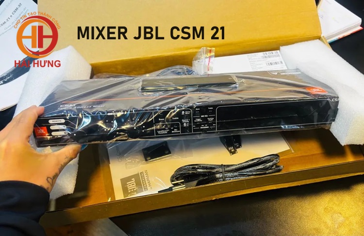 Mixer CSM-21 được phân phối chính hãng bởi Audio Hải Hưng