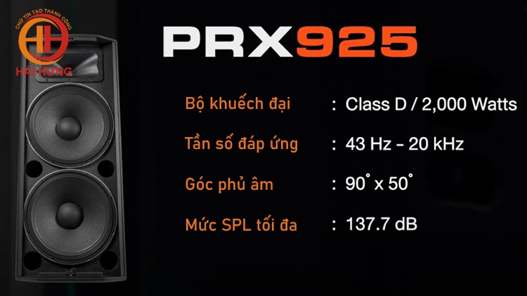 Bộ khuếch đại Class D 2.000W hiệu suất cao mang tới âm thanh rõ ràng, chi tiết