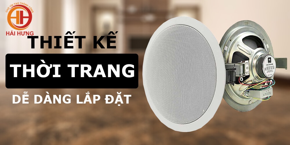 Thiết kế thời trang và dễ dàng lắp đặt