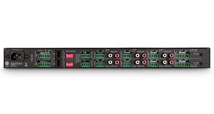 Mặt sau thiết bị CSMA 280