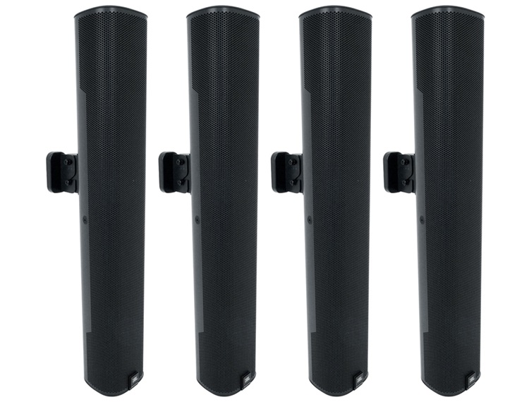 Loa COL600-BK được thiết kế để dễ dàng treo trên tường