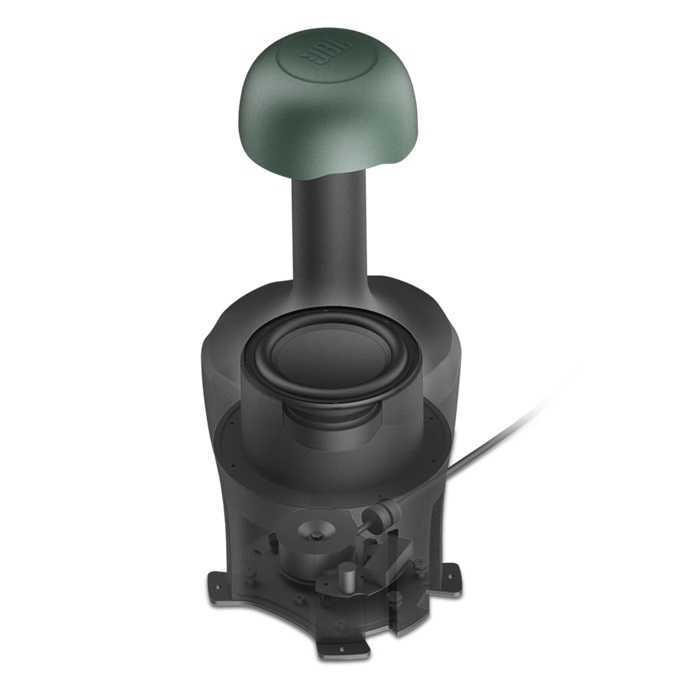 Thiết kế nhỏ gọn cung cấp âm bass mạnh mẽ