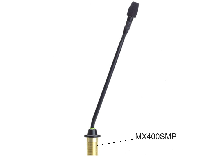 Sử dụng thiết bị MX400SMP để gắn micro lên bàn