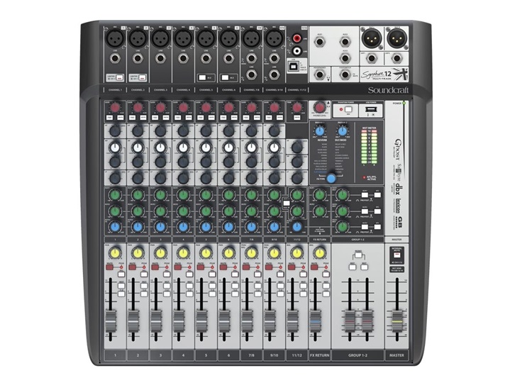 Mixer Soundcraft Signature 12MTK