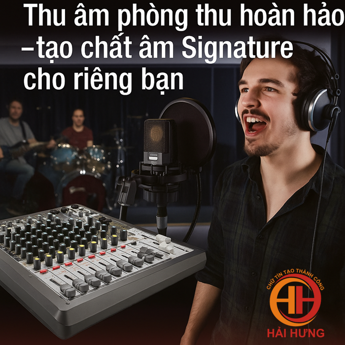 Một giải pháp tuyệt vời để hỗ trợ cho thu âm chuyên nghiệp tại các phòng thu