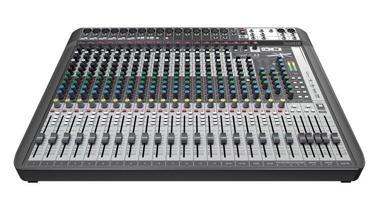 Bàn trộn âm thanh Soundcraft Signature 22MTK