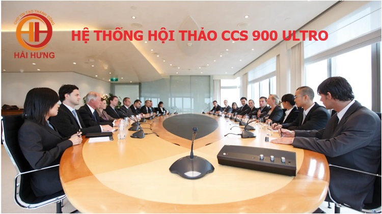 Hệ thống hội thảo CCS 900 Ultro mới nhất của Bosch