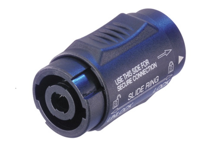 Đầu nối Neutrik NL4MMX speakON 4 chân có khóa