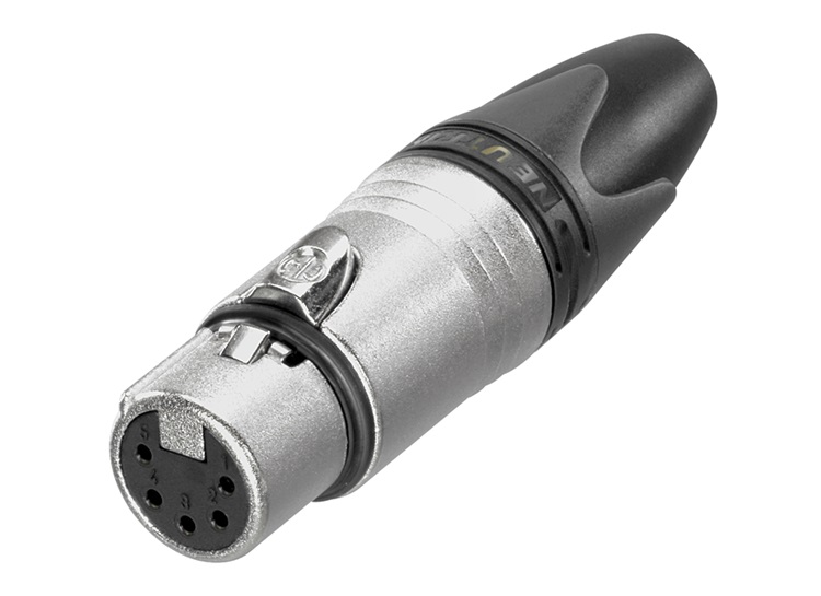 Đầu nối cáp cái 5 chân Neutrik NC5FXX 