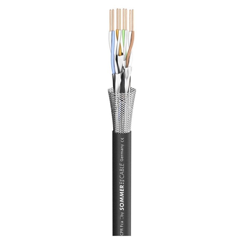 Cáp mạng Sommer SC-Mercator CAT.7 PUR, 8 x 0,14 mm²