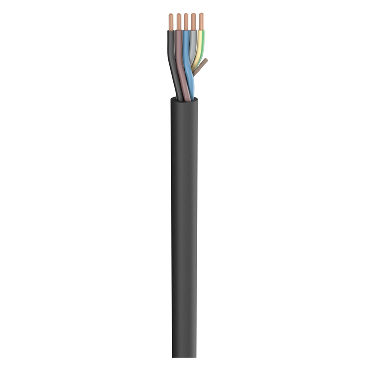 Cáp nguồn Sommer SC-Rubberflex-0560, 5x6.0 mm² màu đen