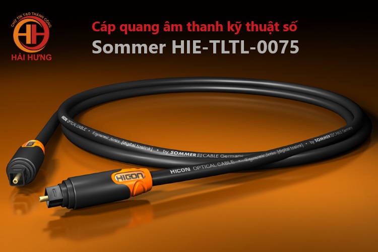 Cáp quang kỹ thuật số Sommer HIE-TLTL-0075 dài 0.75m