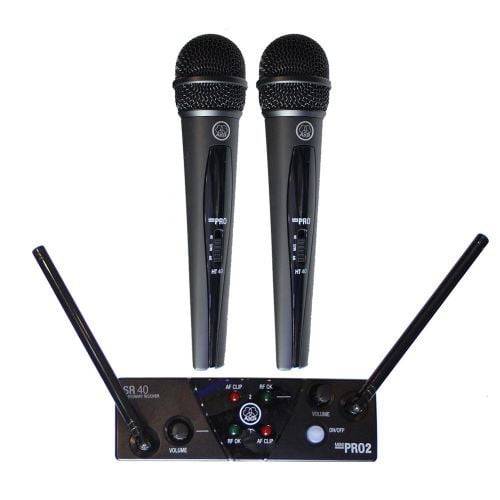 Micro AKG WMS40 Mini 2 có thiết kế nhẹ nhàng, sang trọng