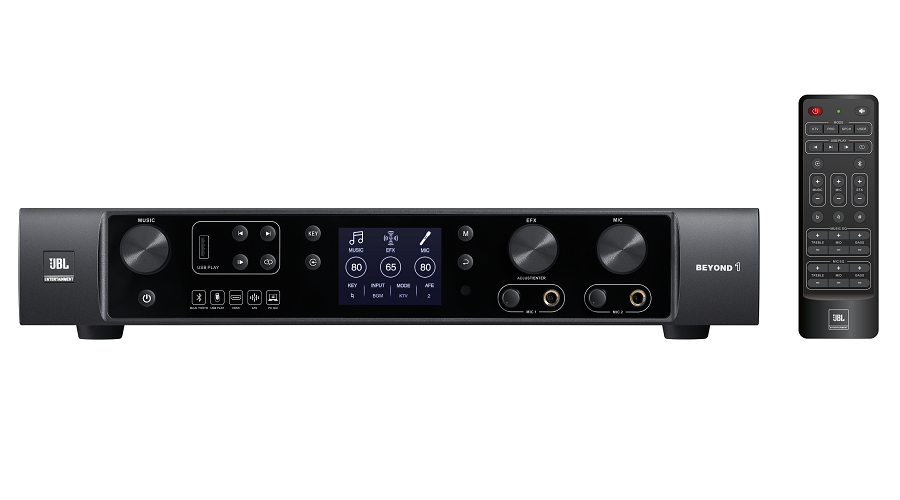 AMPLY JBL BEYOND 1 là dòng tích hợp bộ xử lý âm thanh mới nhất