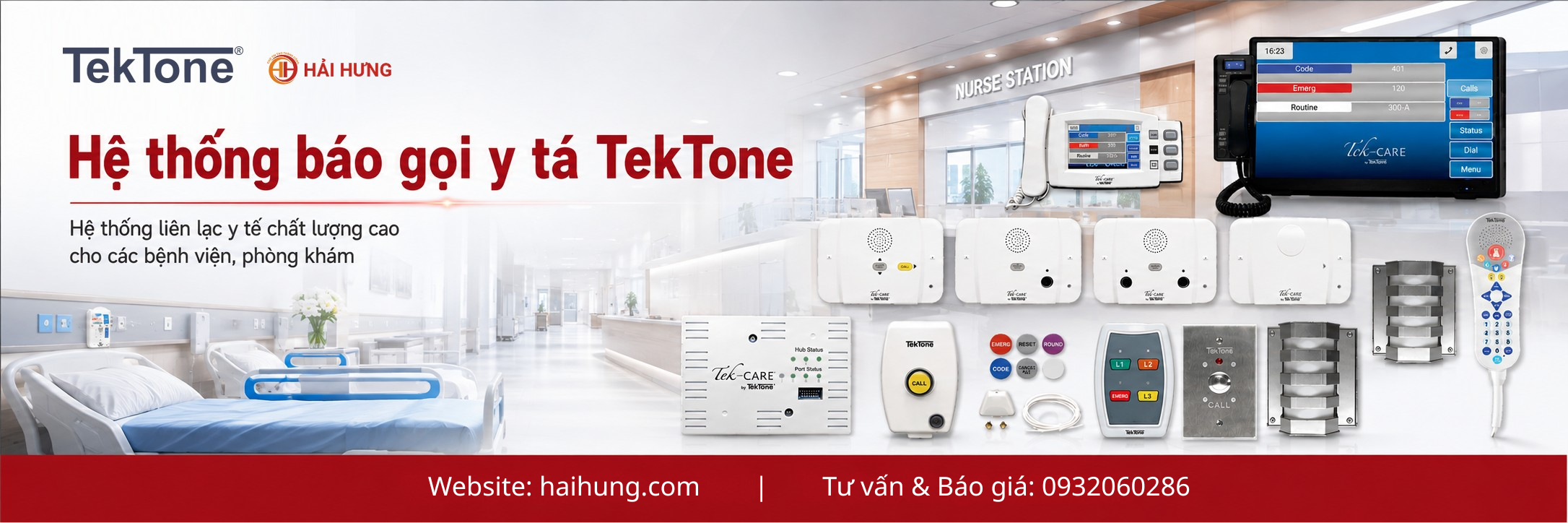 hệ thống báo gọi y tá TekTone