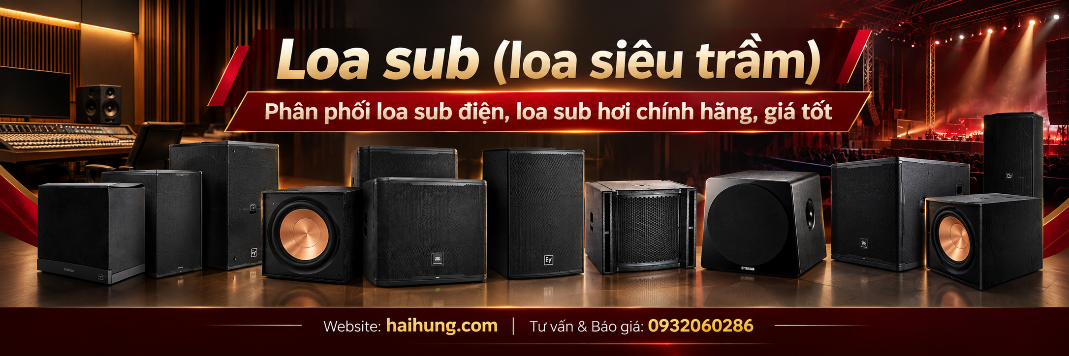 loa sub - loa siêu trầm chuyên nghiệp