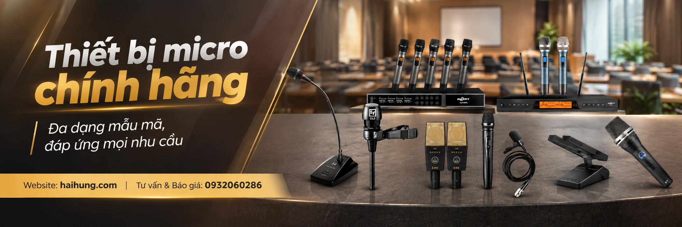 Thiết bị micro chính hãng