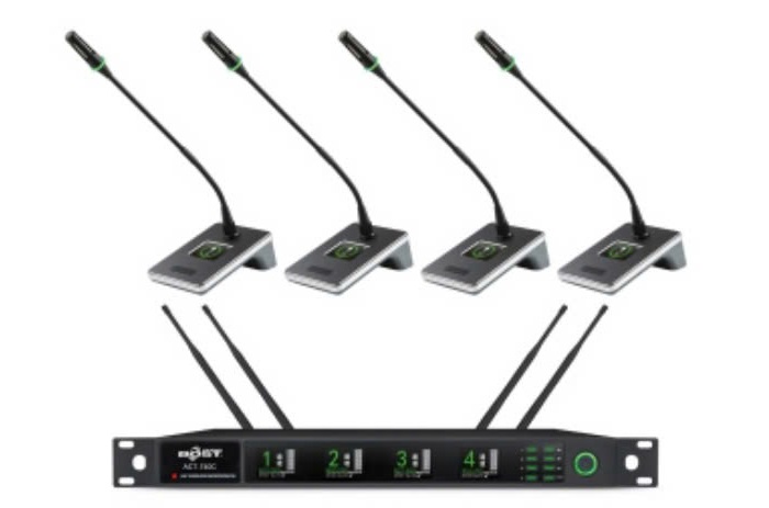 Bộ micro để bàn không dây ACT-740C Bost Audio