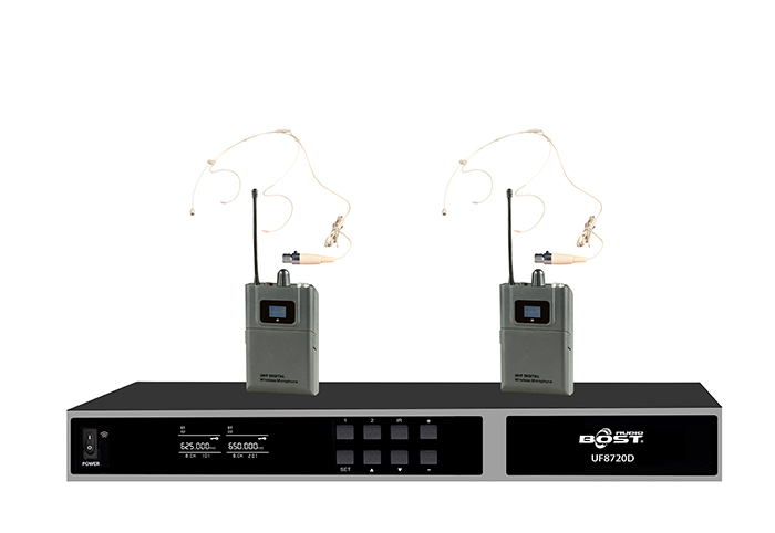 Bộ micro không dây cài đầu Bost Audio UF8720D chính hãng