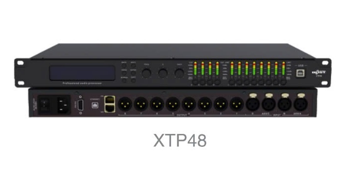 Bộ xử lý âm thanh số chuyên nghiệp Bost Audio XTP48