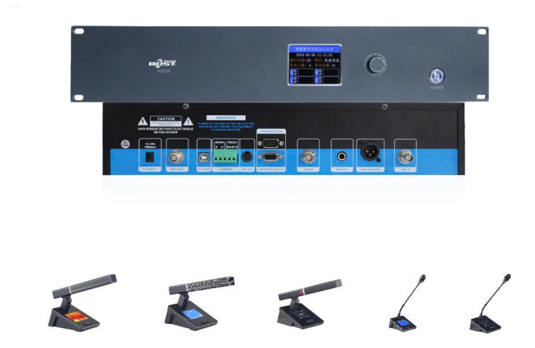 Hệ thống hội nghị kỹ thuật số không dây Bost Audio KF8506