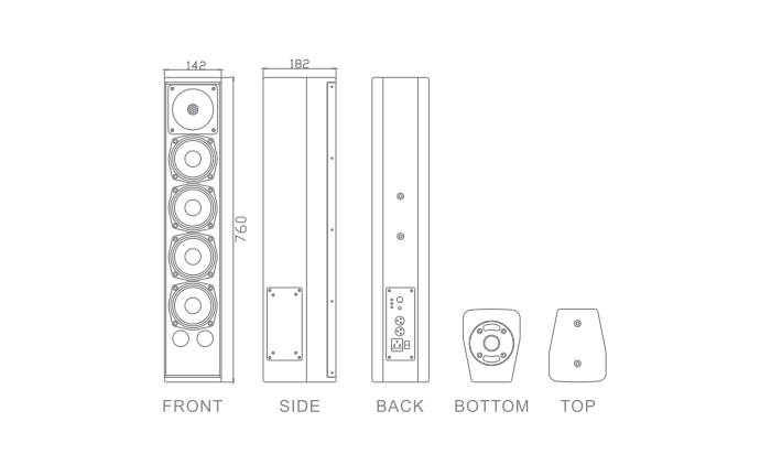 Cấu hình loa hội trường Bost Audio HC441E