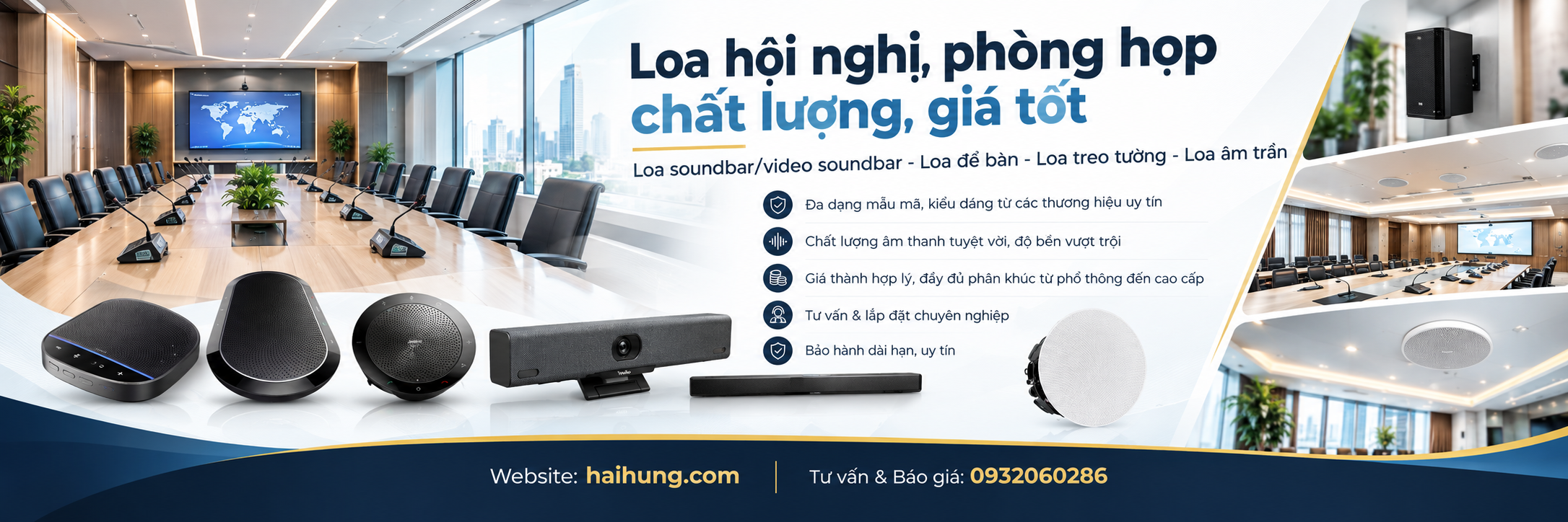loa hội nghị, phòng họp chính hãng, giá tốt